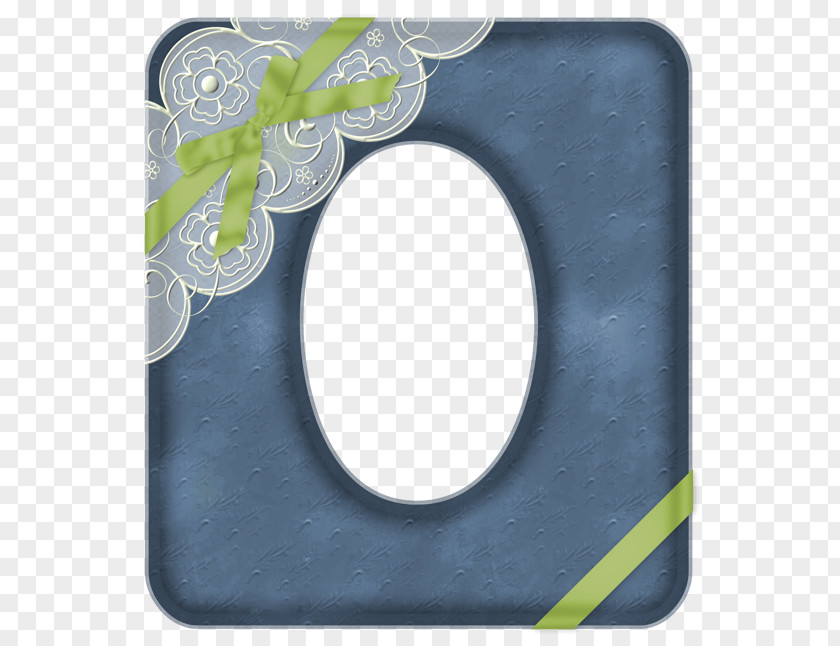 Blue Frame Picture PNG