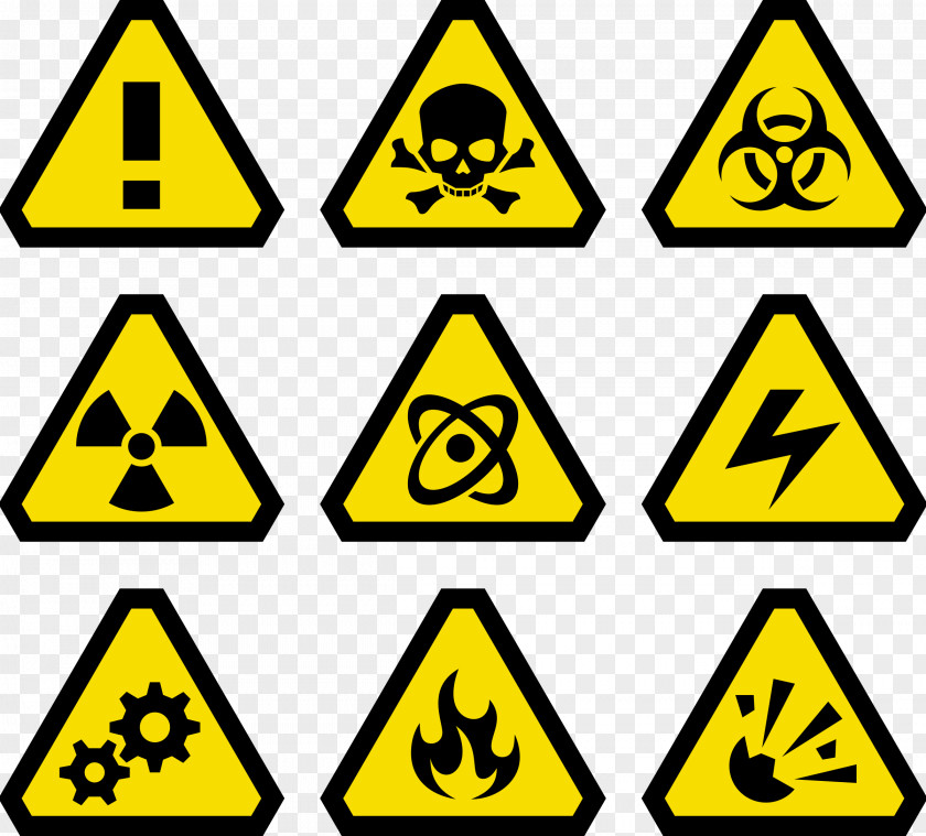 High Voltage Warning Sign Hazard Clip Art PNG