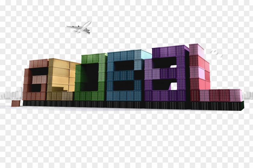 Property Real Estate AdvertisingContainer Paper Intermodal Container Business Company Freight Transport PNG