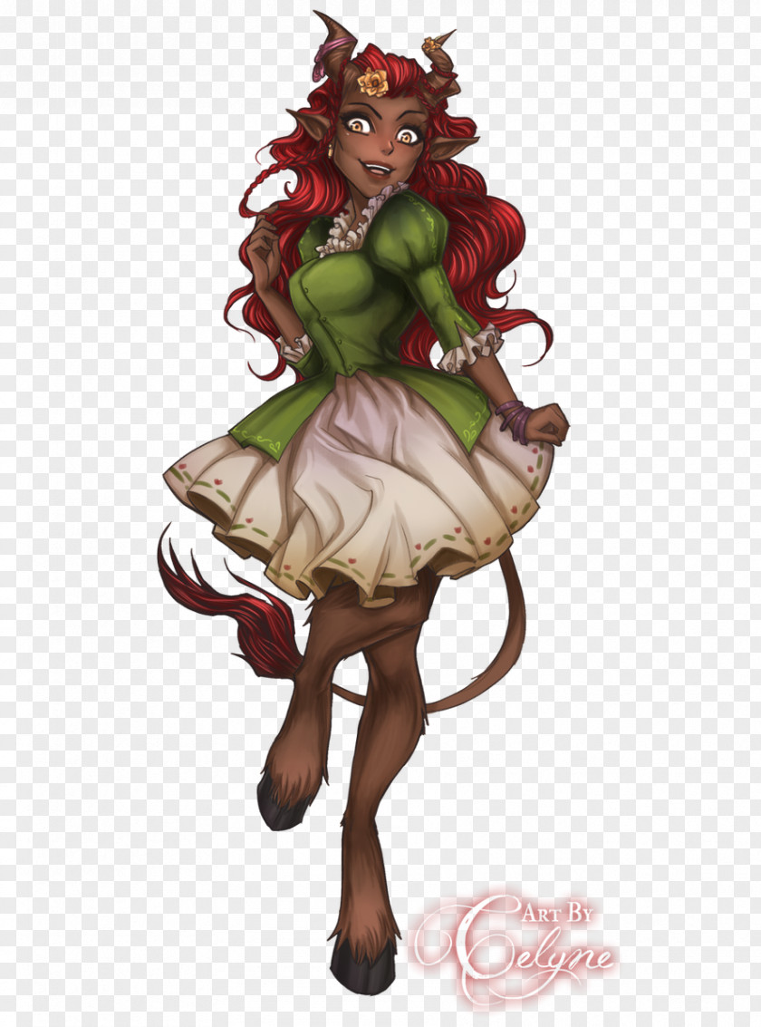 Tiefling Halfling Sorcerer Fairy Commoner PNG