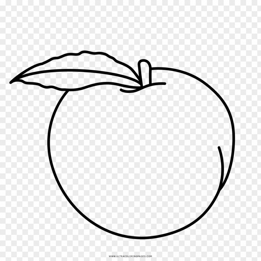 Color Pages Coloring Book Drawing Peach Black And White PNG