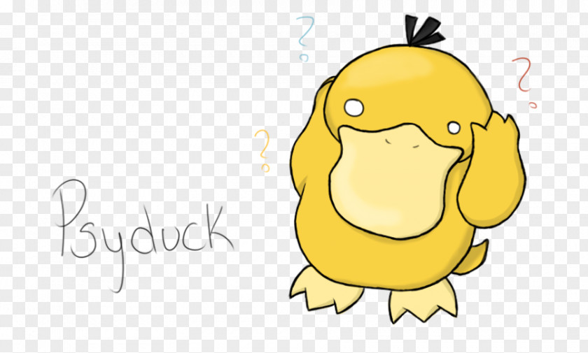 Duck Psyduck Drawing Pokémon PNG