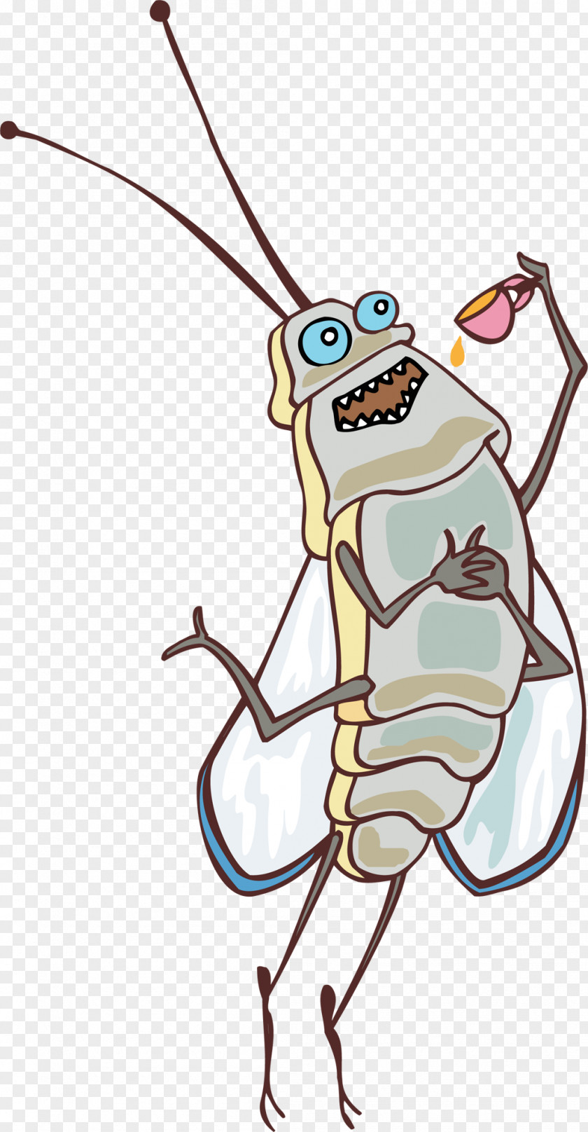Mosquito Insect Little Fly So Sprightly Cockroach Clip Art PNG