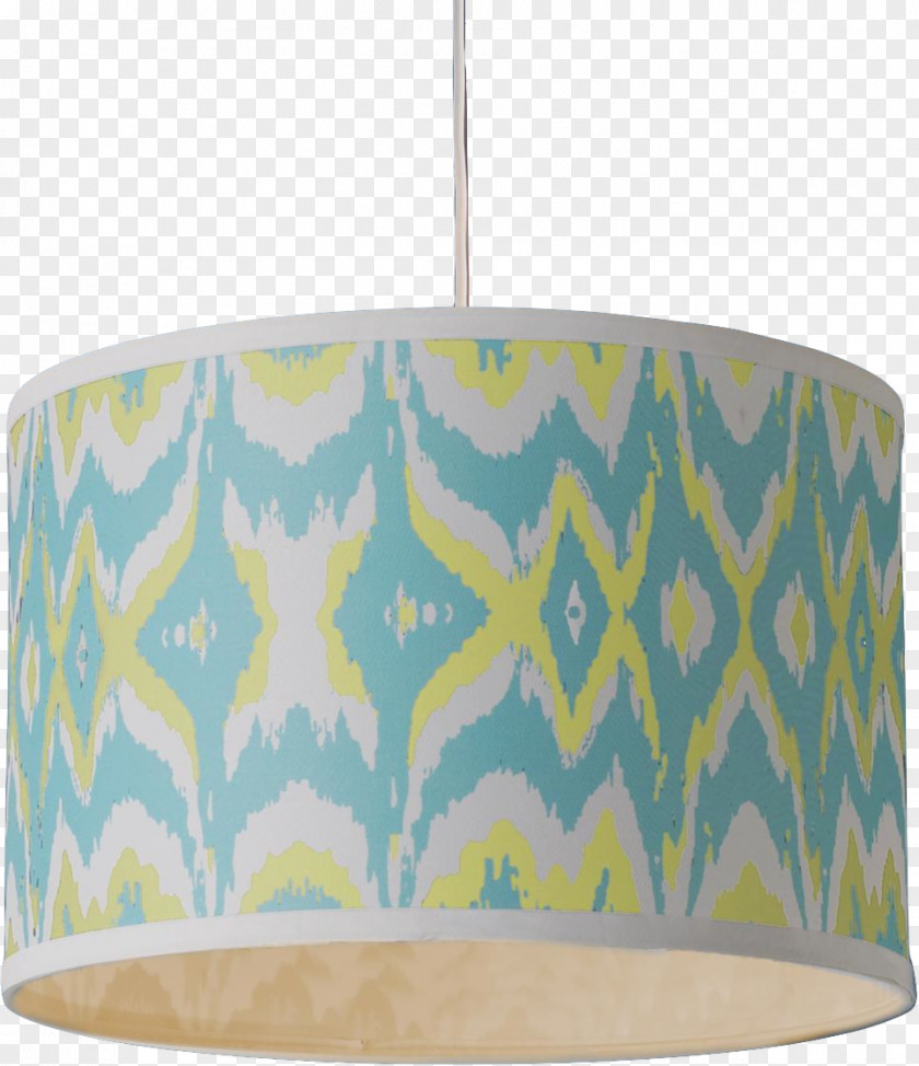 Design Lamp Shades Turquoise Light Fixture PNG