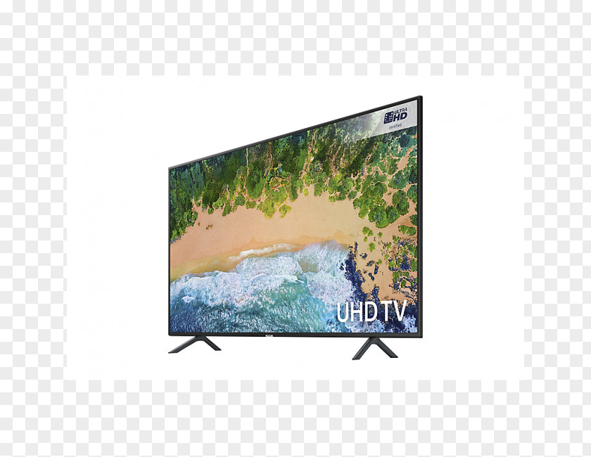 Samsung Class NU7100 Smart 4K UHD TV Resolution Ultra-high-definition Television LED-backlit LCD PNG