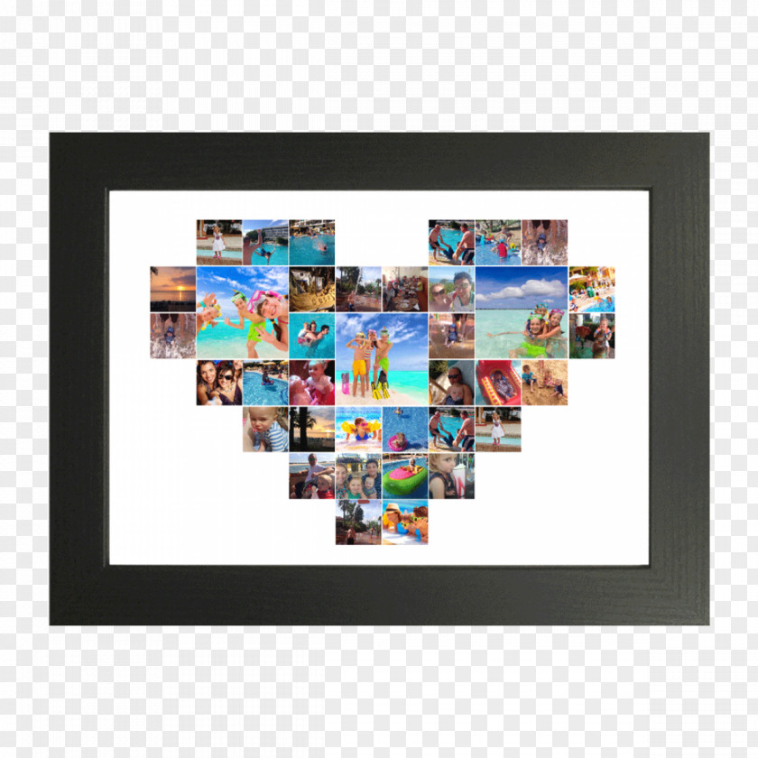 Collage Photomontage Picture Frames Art PNG