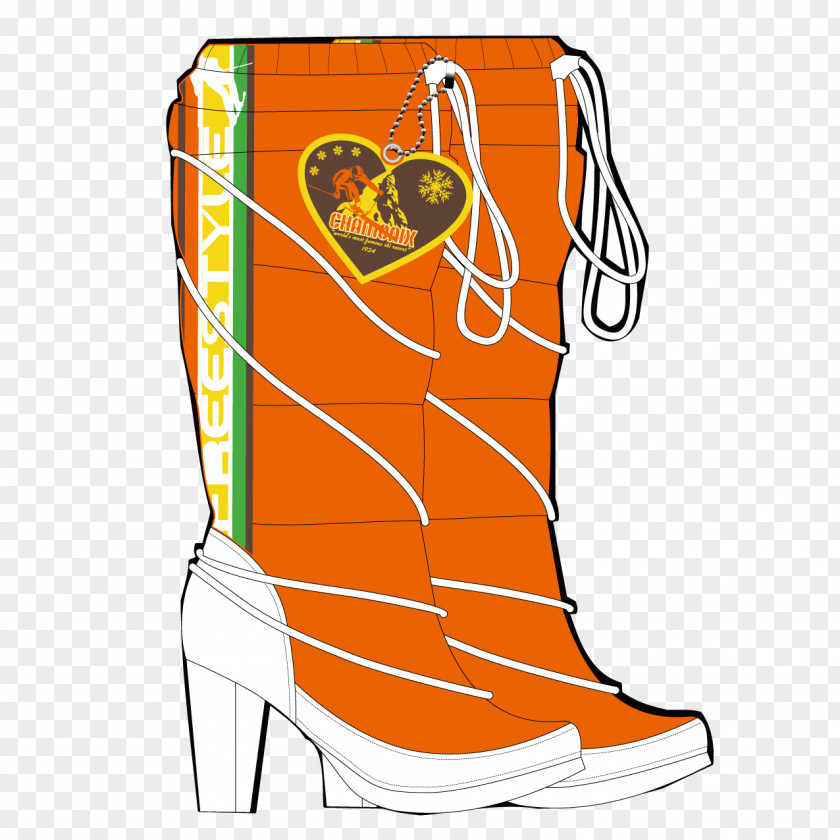 Exquisite Fashion High Boots Shoe Boot High-heeled Footwear Clip Art PNG
