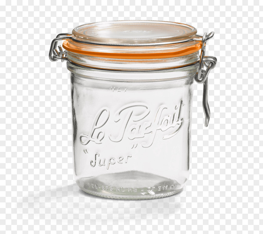 Glass Mason Jar Le Parfait Reims Food PNG