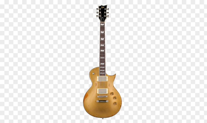 Golden Folk Guitar Gibson Les Paul Custom ESP Eclipse Epiphone PNG