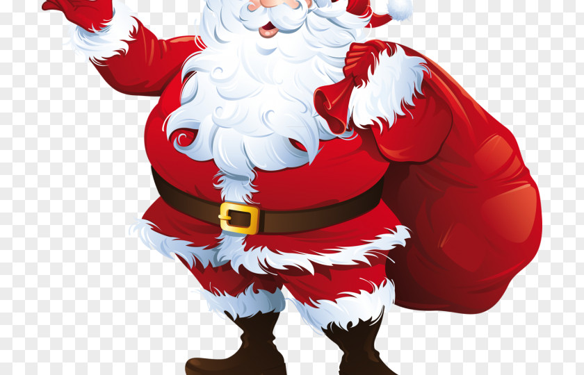 Santa Claus Christmas Clip Art PNG