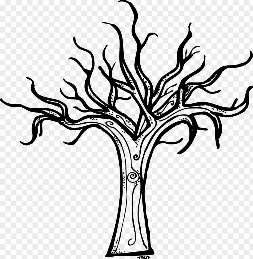 Tree Coloring Book Drawing Trunk Clip Art PNG