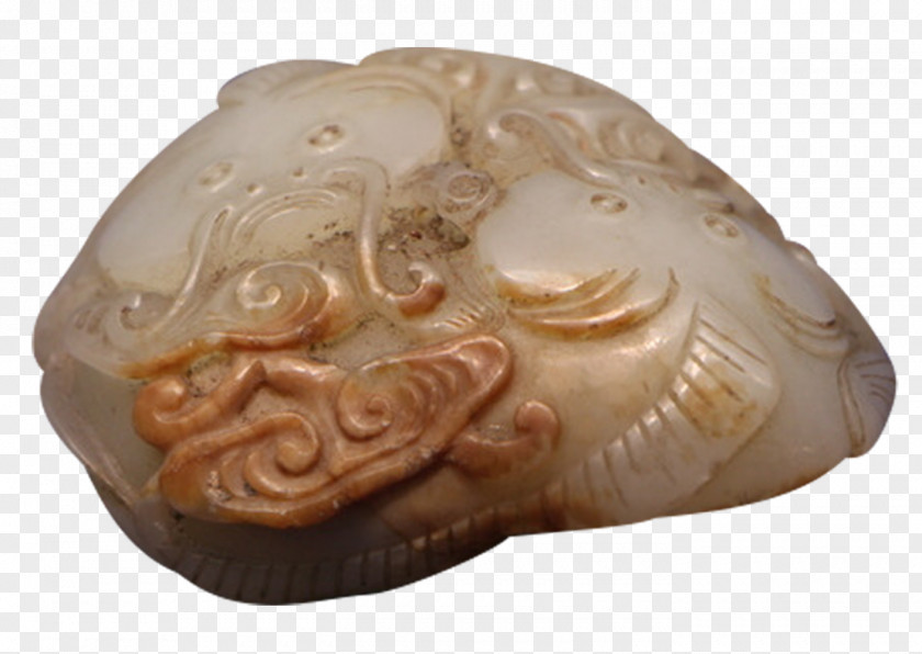 White Jade Pisces In Qing Dynasty Hotan PNG