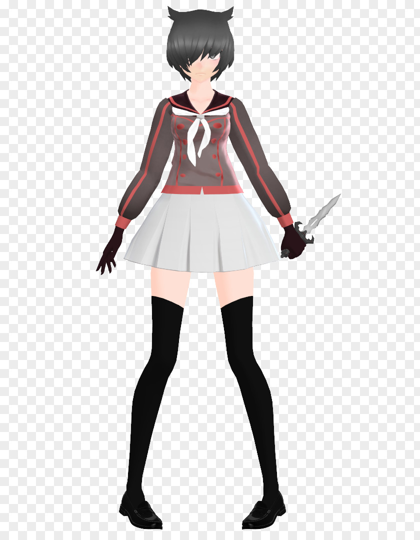 Yandere Simulator Character The Sims 4 Future Diary PNG