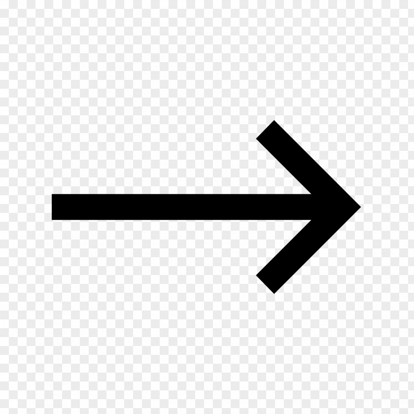 Aesthetic Simple Strokes Arrow PNG
