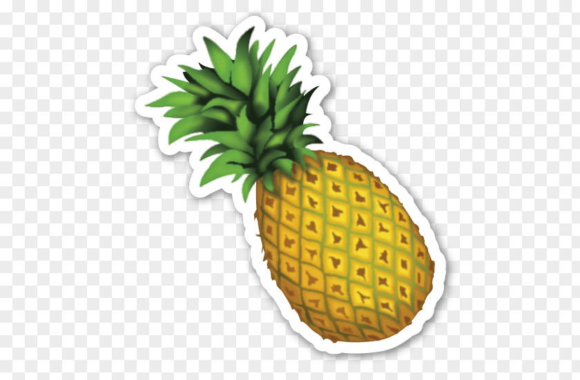 Emoji Sticker Pineapple Emoticon PNG