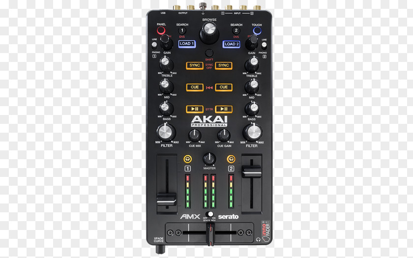 Mini Synth Akai AMX Computer DJ Sound Cards & Audio Adapters Mixers PNG