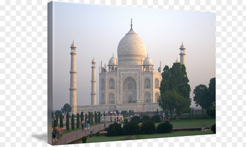 Taj Mahal Monument Landmark Building Dome PNG