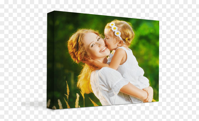 Canvas Print Mother's Day Promozione Del Giovedi Child Gift PNG