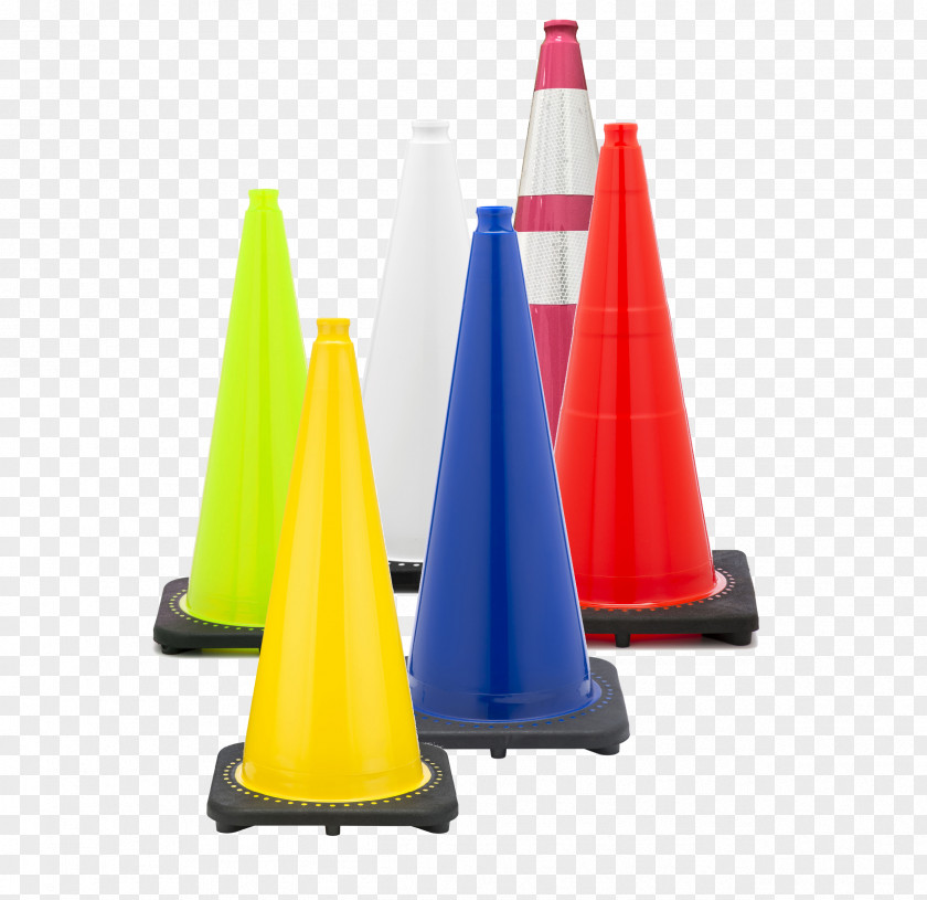 Cones Traffic Cone Yellow Orange PNG