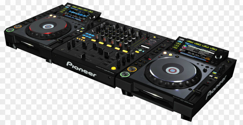Dj Set CDJ-2000 CDJ-900 DJM Pioneer DJ PNG
