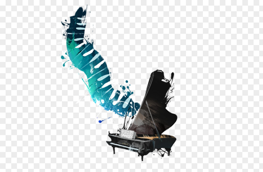 Printing Piano Concert Musical Keyboard Illustration PNG