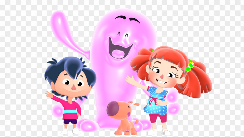 Toy Pink M Cartoon Desktop Wallpaper PNG