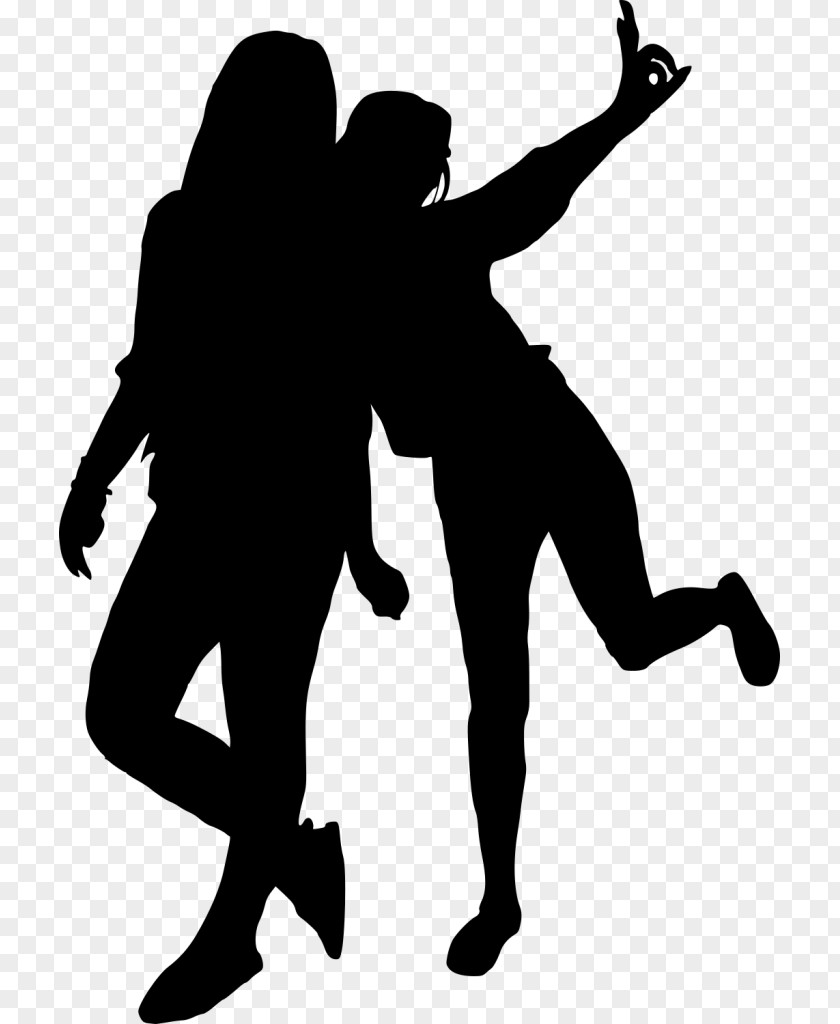 Woman Silhouette Svg Clip Art Dance Illustration PNG