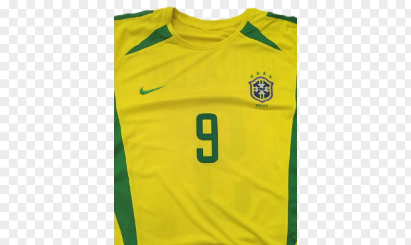Brazil Team T-shirt National Football Jersey At The 2002 FIFA World Cup PNG