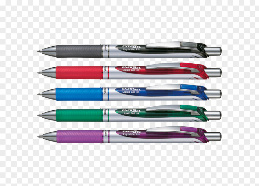 Gel Pens Rollerball Pen Pentel EnerGel Liquid PEN Ballpoint PNG