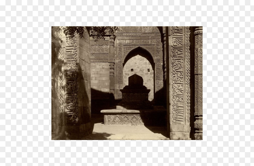 Qutb Minar Medieval Architecture Middle Ages Stone Carving Crypt PNG