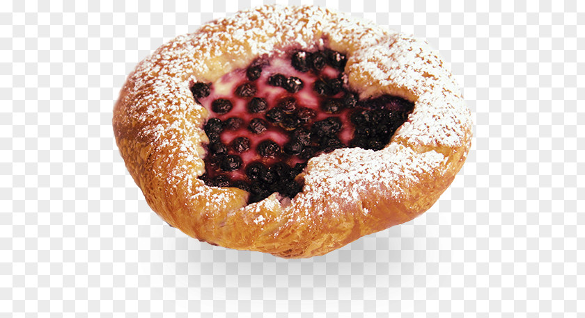 Danish Pastry Blueberry Pie Tart Custard Muffin PNG
