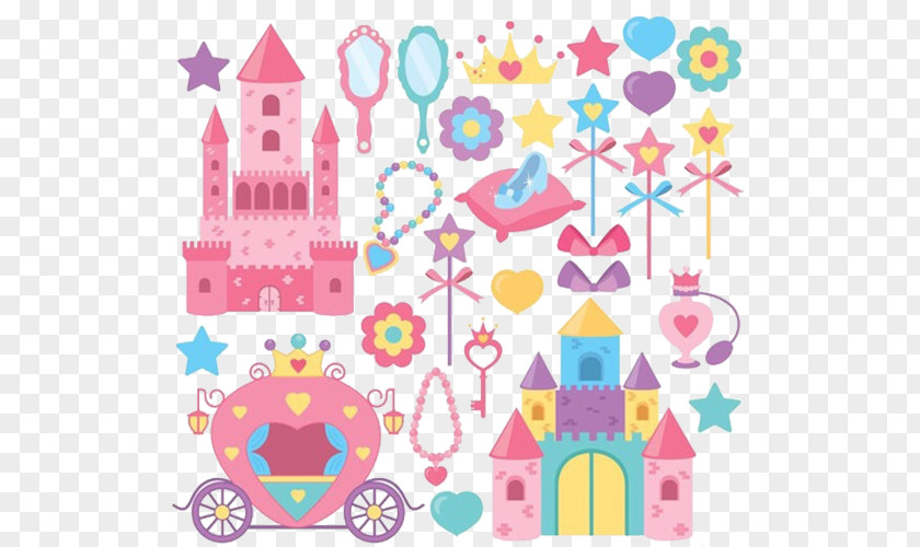 Dream Castle Princess Littlemoss Clip Art PNG