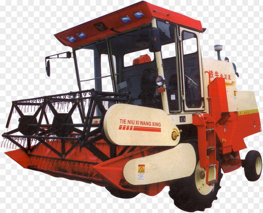 Harvester Tractor Combine Agricultural Machinery Agriculture PNG