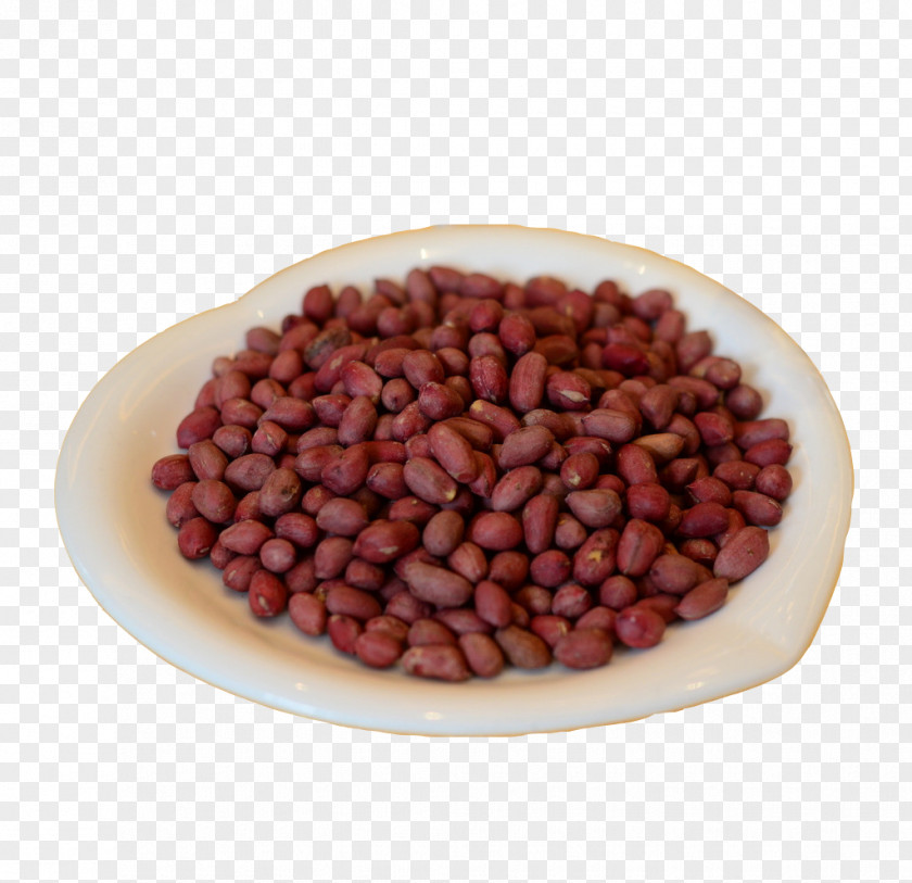 Product Fried Peanuts In A Plate Deep-fried Bean PNG