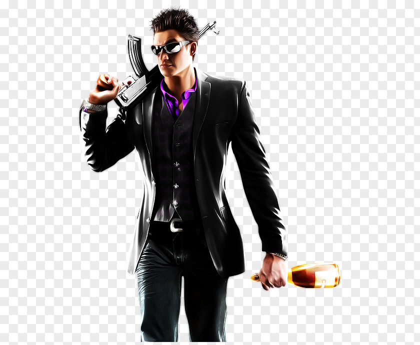 Saints Row: The Third Row 2 IV Boss Video Game PNG