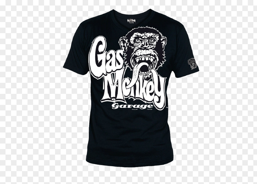 T-shirt Printed Gas Monkey Bar N' Grill Clothing PNG