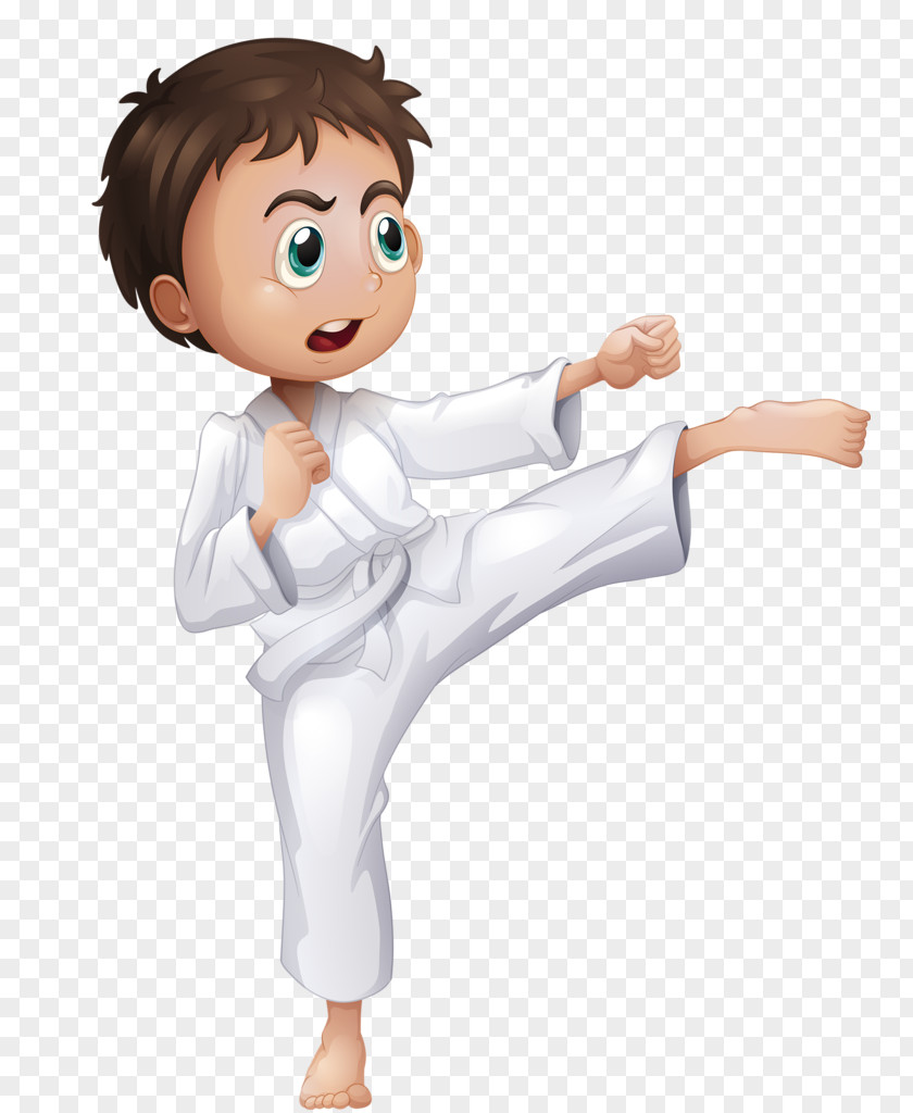 Taekwondo Clipart Karate Martial Arts Kick PNG