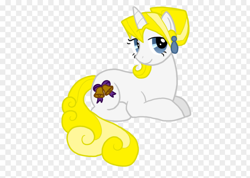 Wedding Bell Cat Horse Character Clip Art PNG