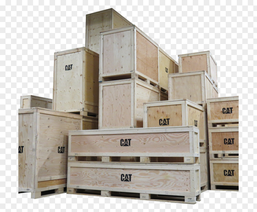 Wooden Crate Plywood Box PNG