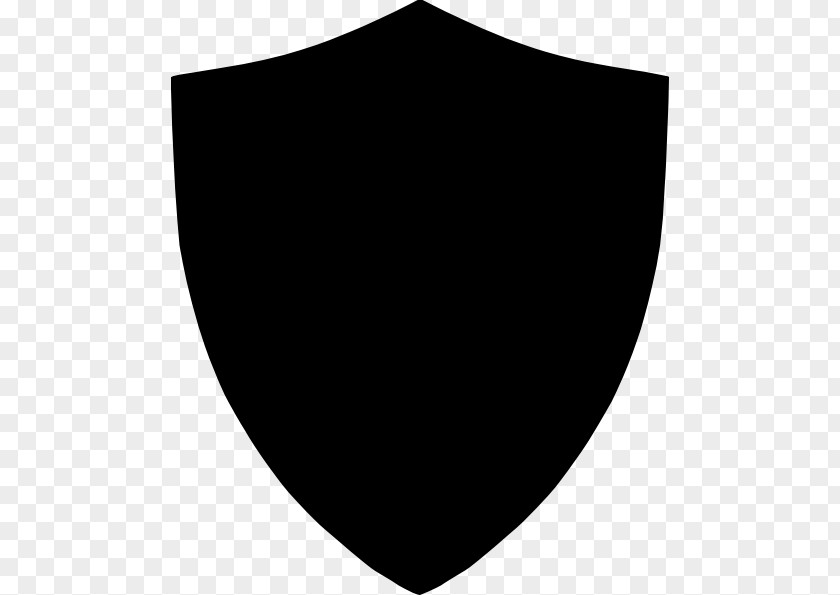 Black Shield Symbol Clip Art PNG