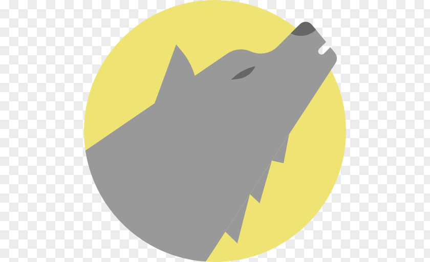 Free High Quality Wolf Icon Gray Clip Art PNG