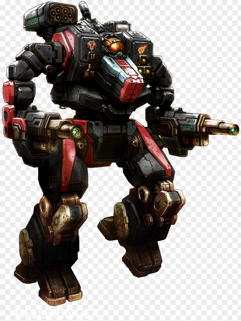 Loki MechWarrior Online War Robots Mecha Art PNG