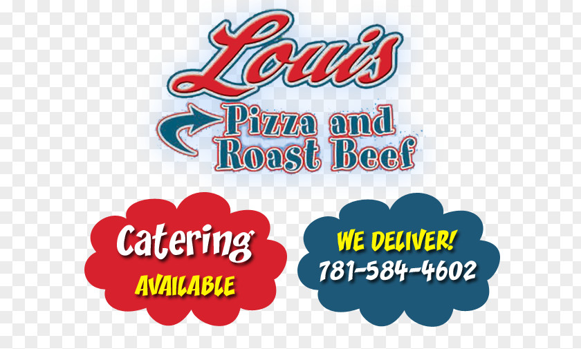 Lynnfield Loui's Pizza And Roast Beef Logo Calzone Brand PNG