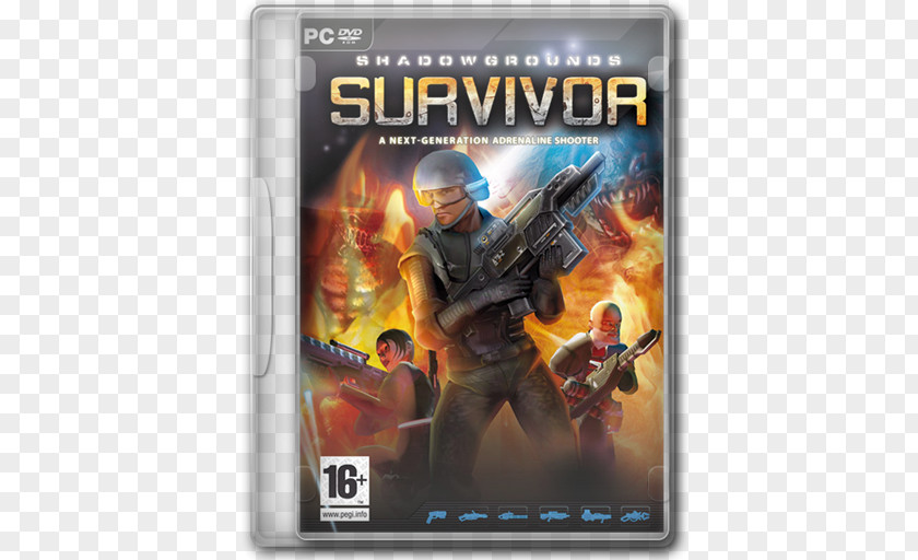 Pc Game Shadowgrounds: Survivor Video Frozenbyte Shooter PNG