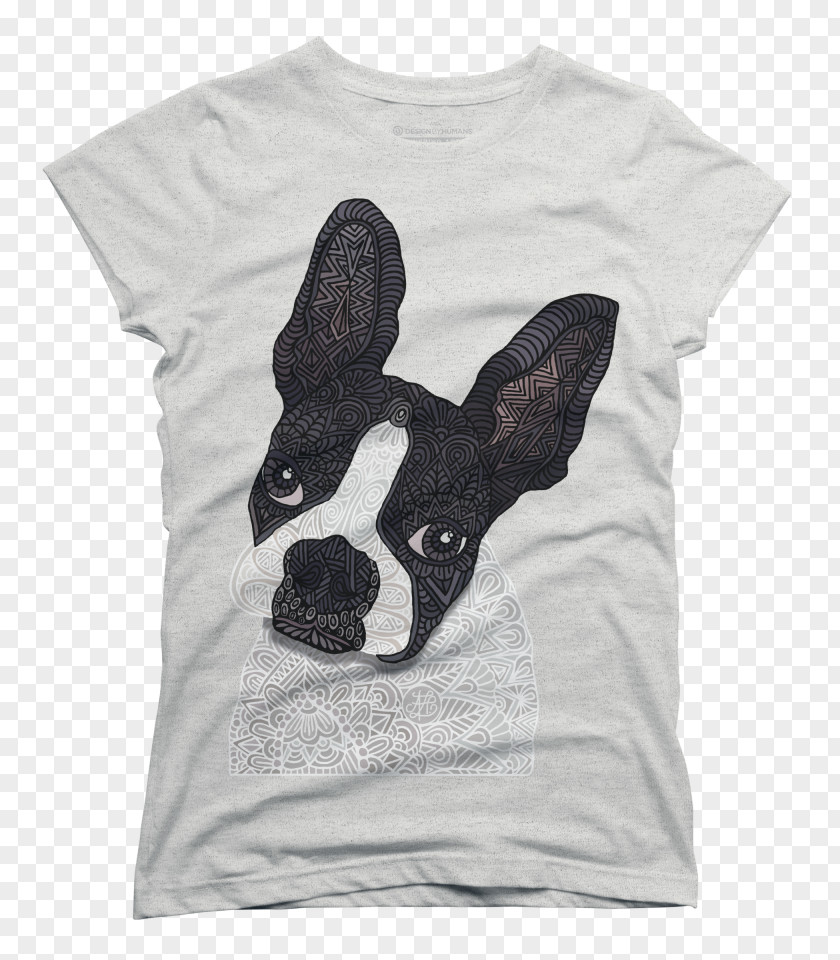 T-shirt Boston Terrier French Bulldog Dog Breed Canvas Print PNG