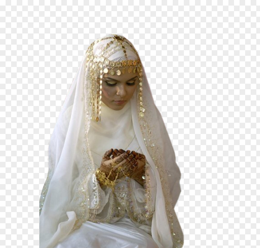 Bride Wedding Dress Hijab Muslim Clothing PNG