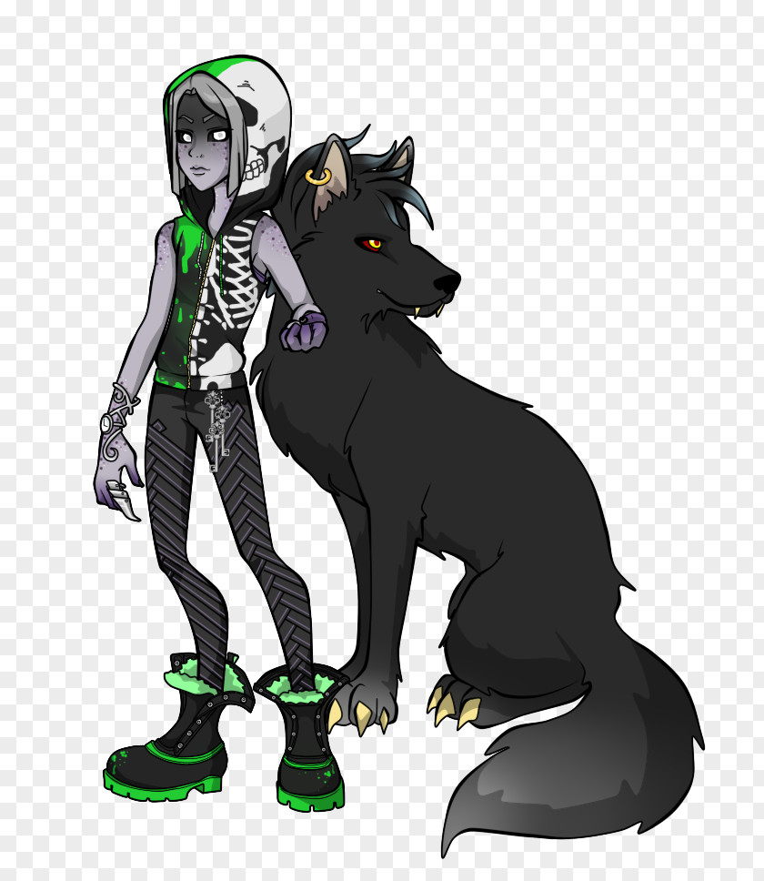 Dog Werewolf Shadow Person Monster Wendigo PNG