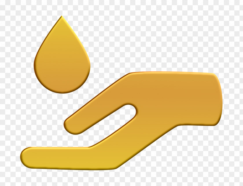 Essential Oil Drop For Spa Massage Falling On An Open Hand Icon PNG