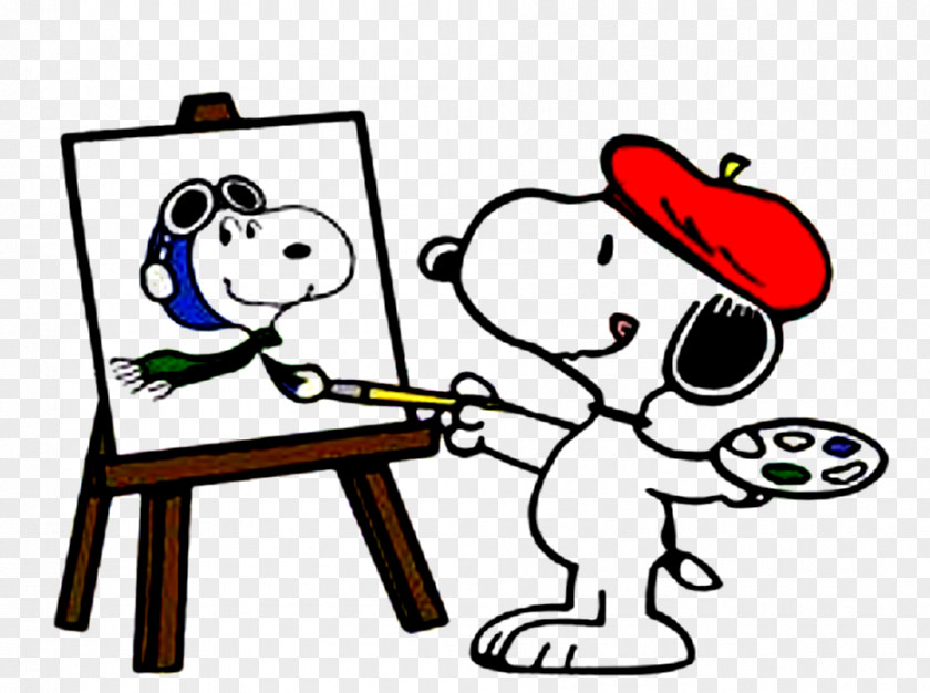 Snoopy Flying Ace Stand Woodstock Peanuts Painting Clip Art PNG