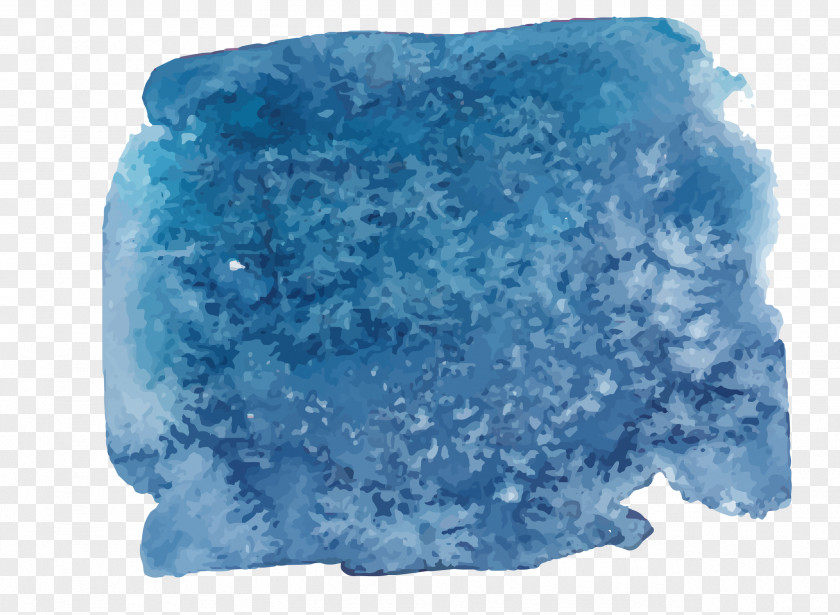Snow Pattern Watercolor Decorative Elements Creative Painting PNG